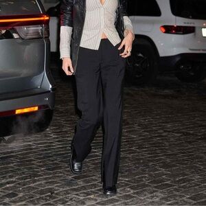 VINTAGE - black office siren slacks